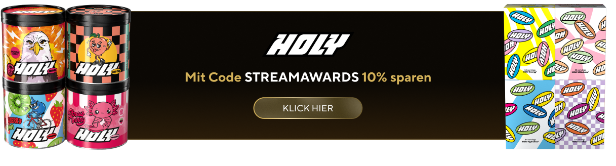 HOLY Streamawards Sponsor